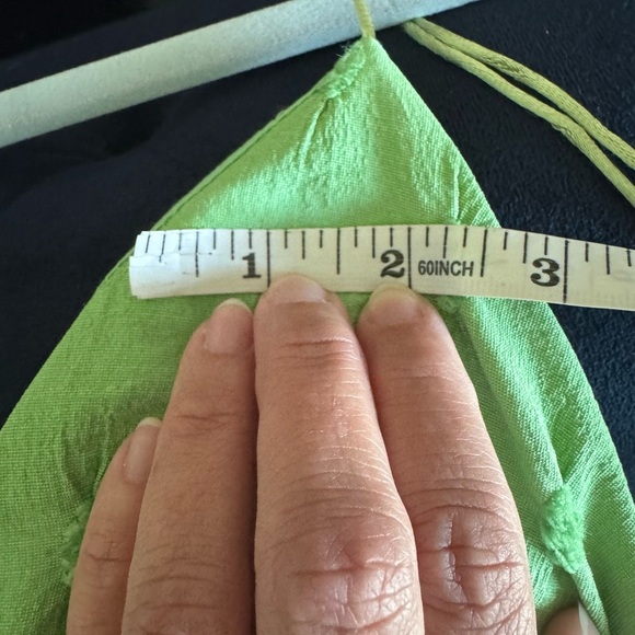 Free People NEW Primmy Midi Dress Greengage Size Medium Green - Picture 15 of 15